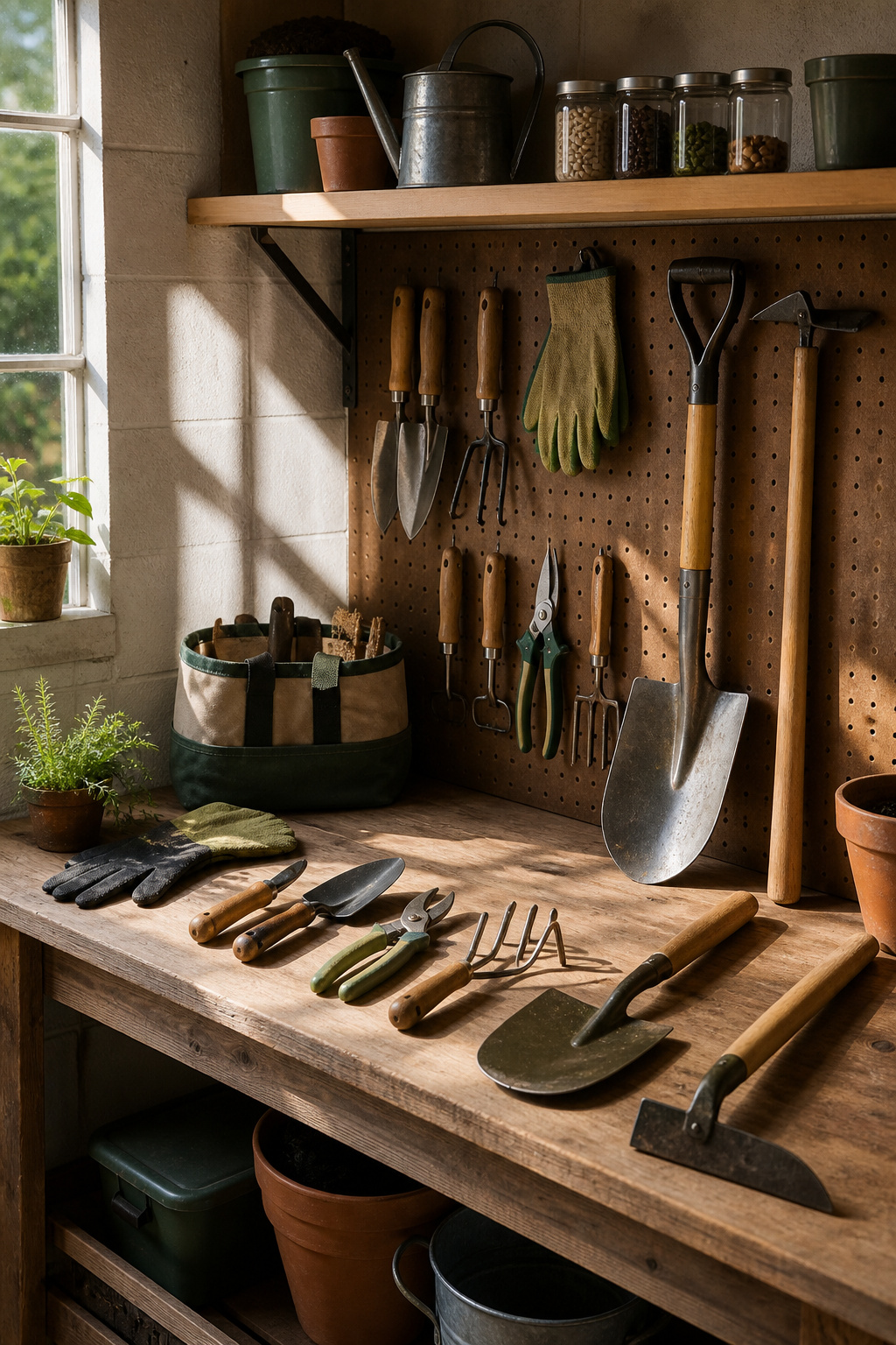 Best Gardening Tools: 10 Researched Picks for Every Gardener 11 A compact, organized gardening tool storage solution