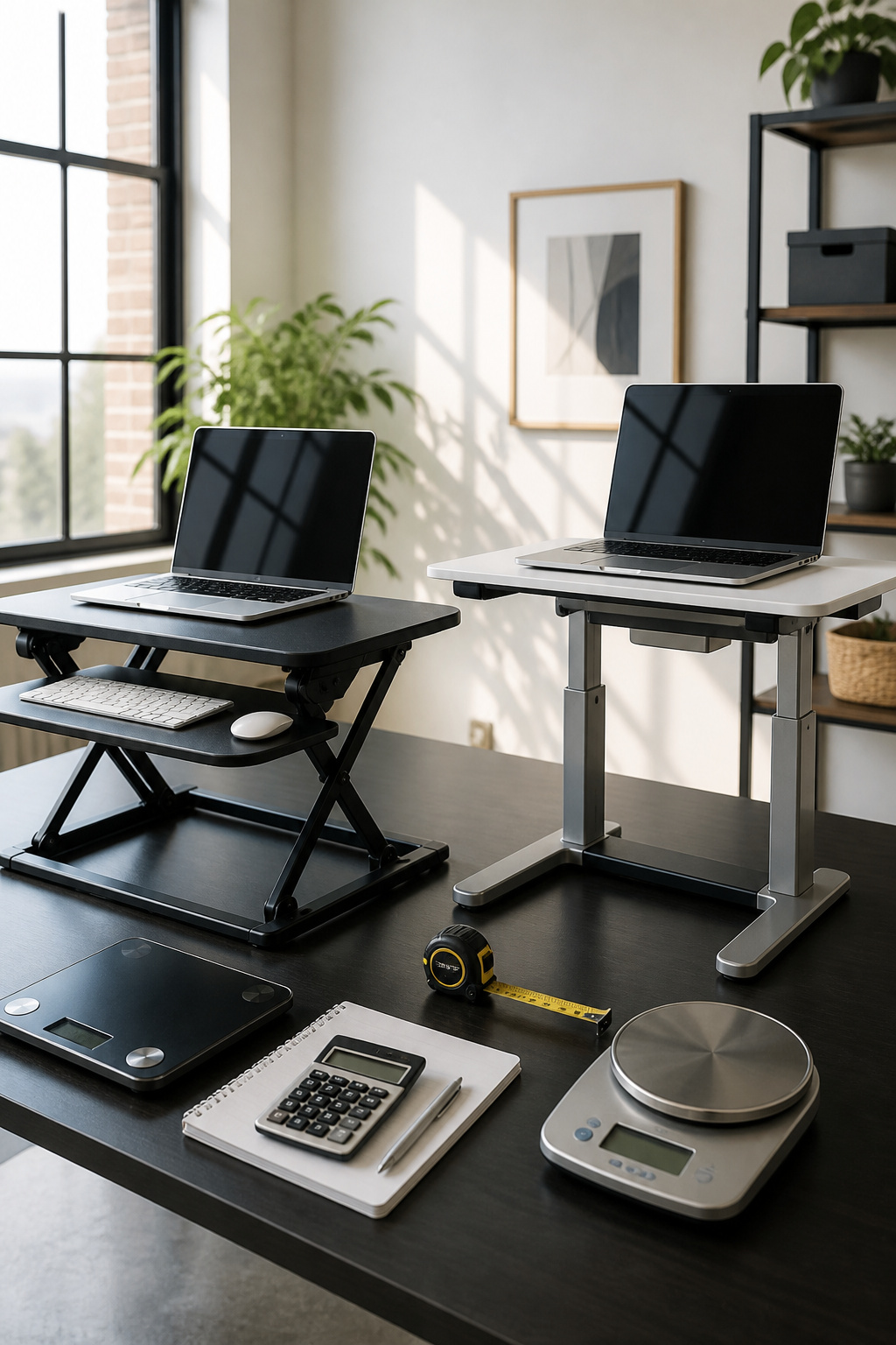 9 Best Standing Desk Converters: Ergonomic Picks for 2026 9 Organized desk setup with a standing desk converter and computer equipment