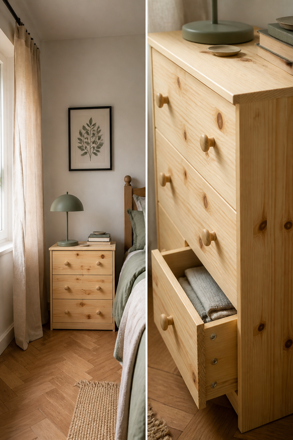 10 IKEA Hacks by Product Line: BILLY to MALM (2026) 5 RAST dresser converted into a stylish nightstand.