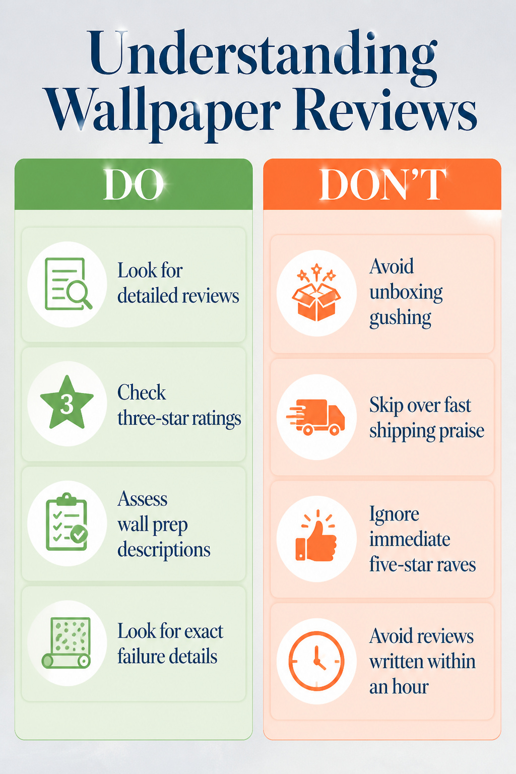 An overview of wallpaper reviews focusing on customer feedback.