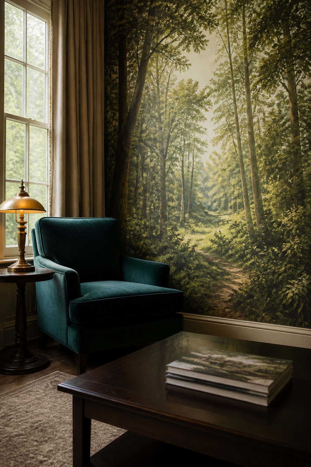 A sample of custom wallpaper design with a high-resolution image.
