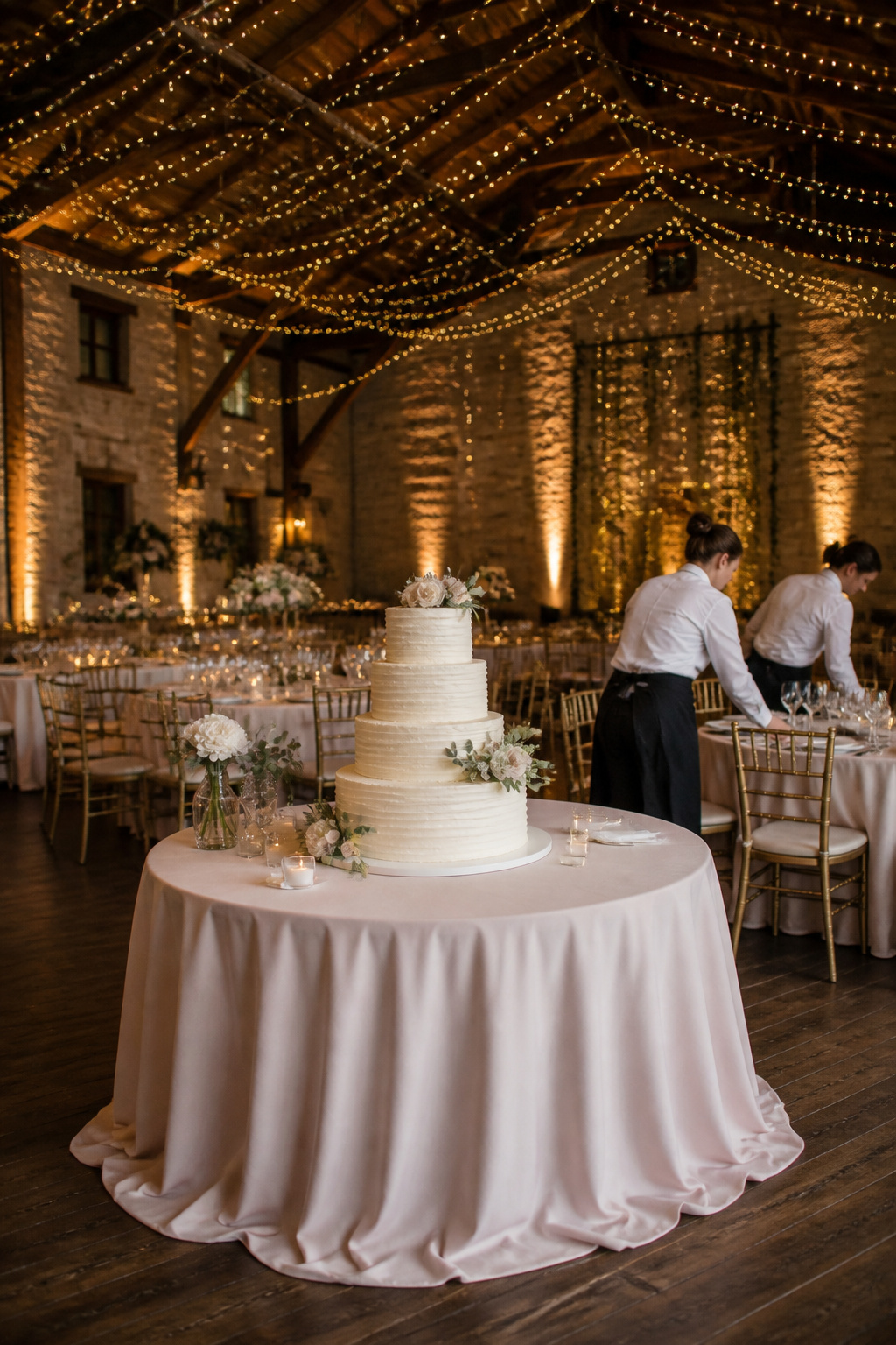A tiered cake requiring careful delivery and setup for events.