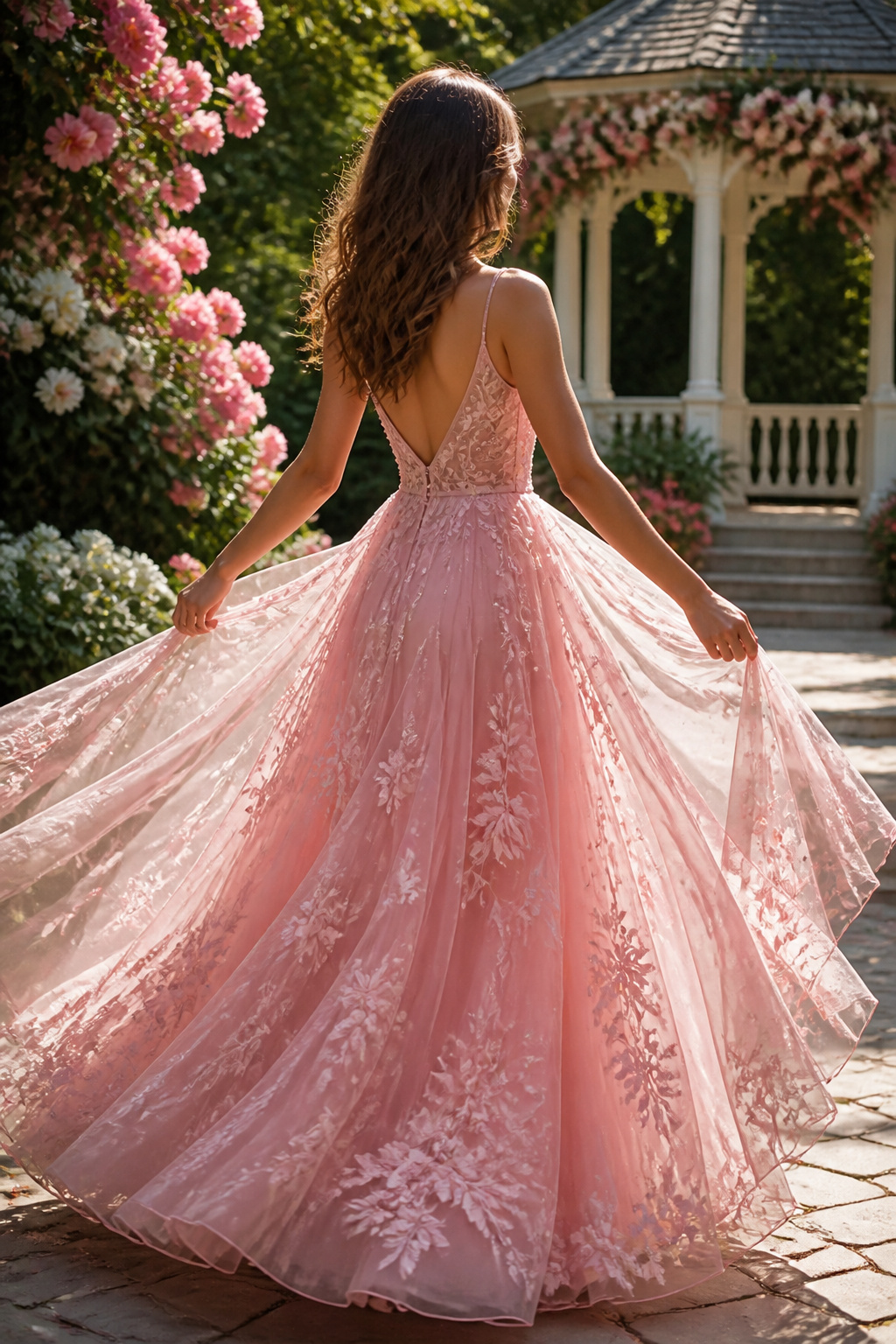 Prom Dresses 2026: Long, Short, Plus Size & 10 More Styles 4 An A-line prom dress with a fitted bodice and flared skirt.