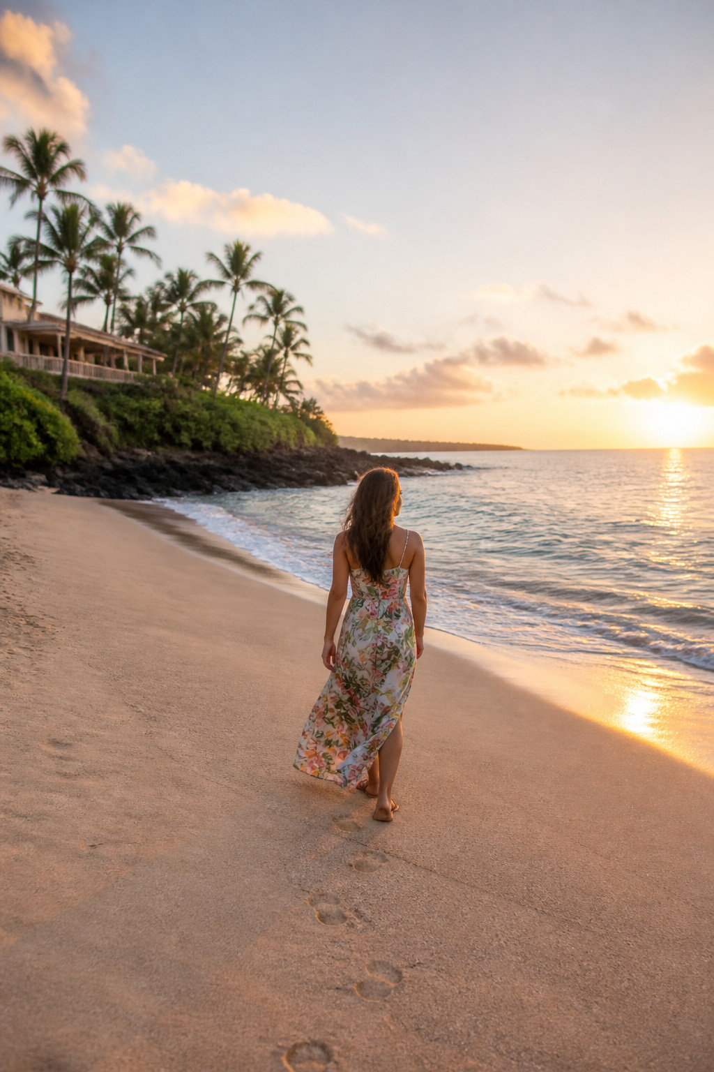Casual Wedding Guest Outfit Ideas: What to Wear in 2026 7 A beach wedding dress made from light fabric.