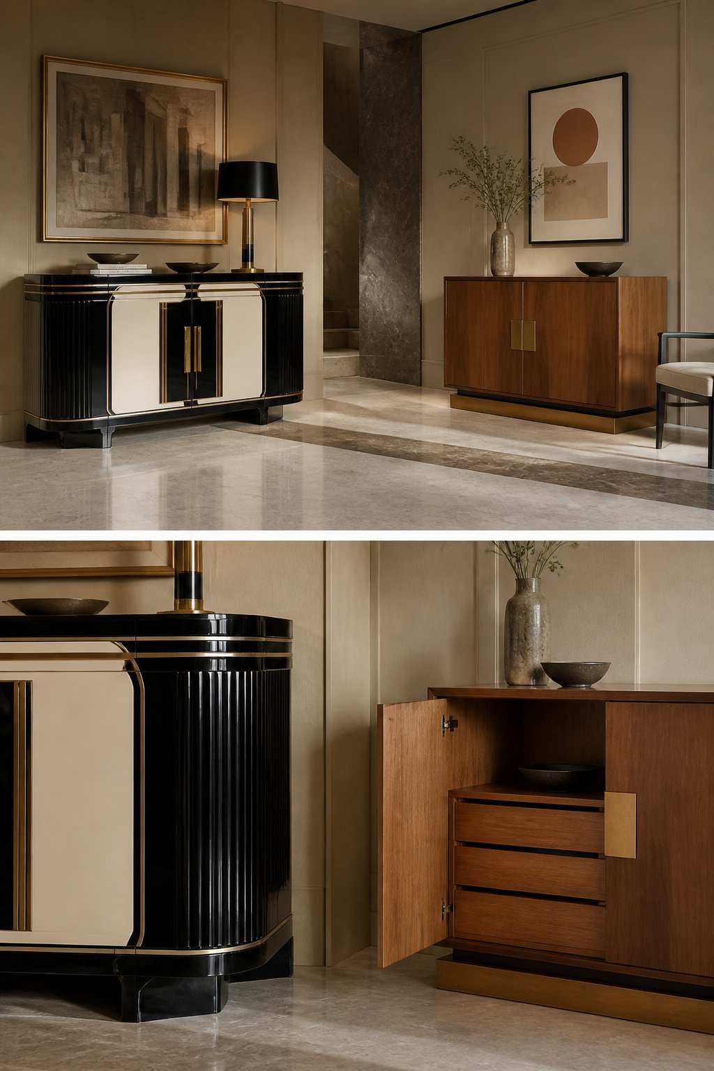 Art Deco Interior Design: Origins, Materials and 6 Defining Elements 9 Art Deco interiors illustrating luxury from the 1920s and 1940s.