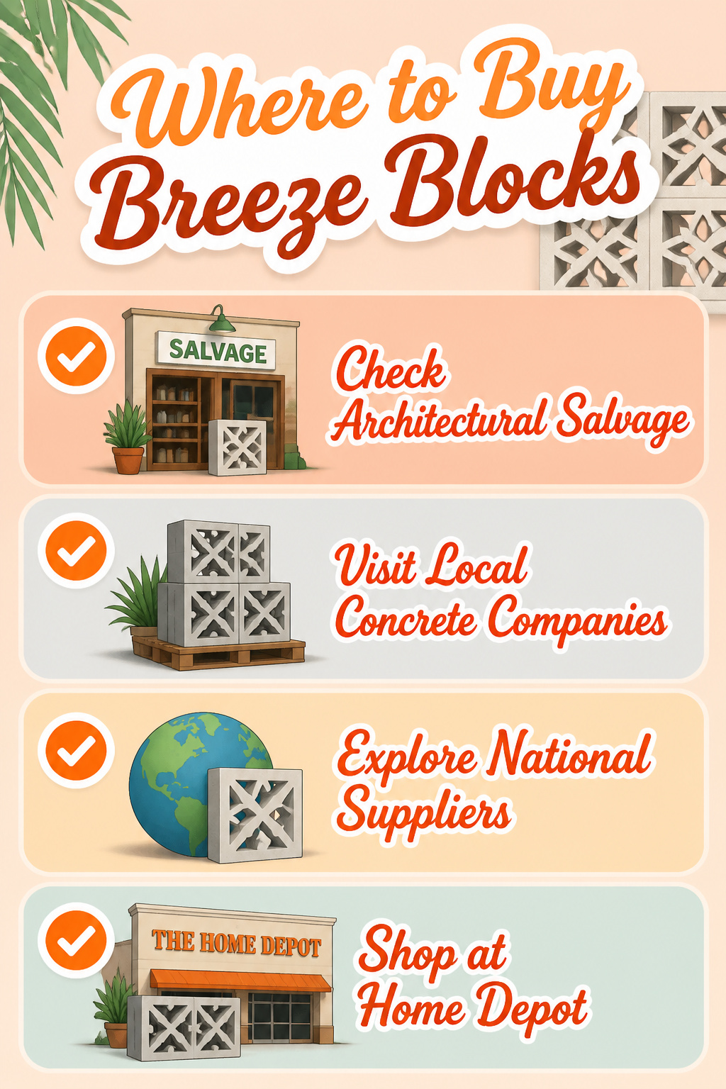 Information image titled 'Where to Buy Breeze Blocks'.