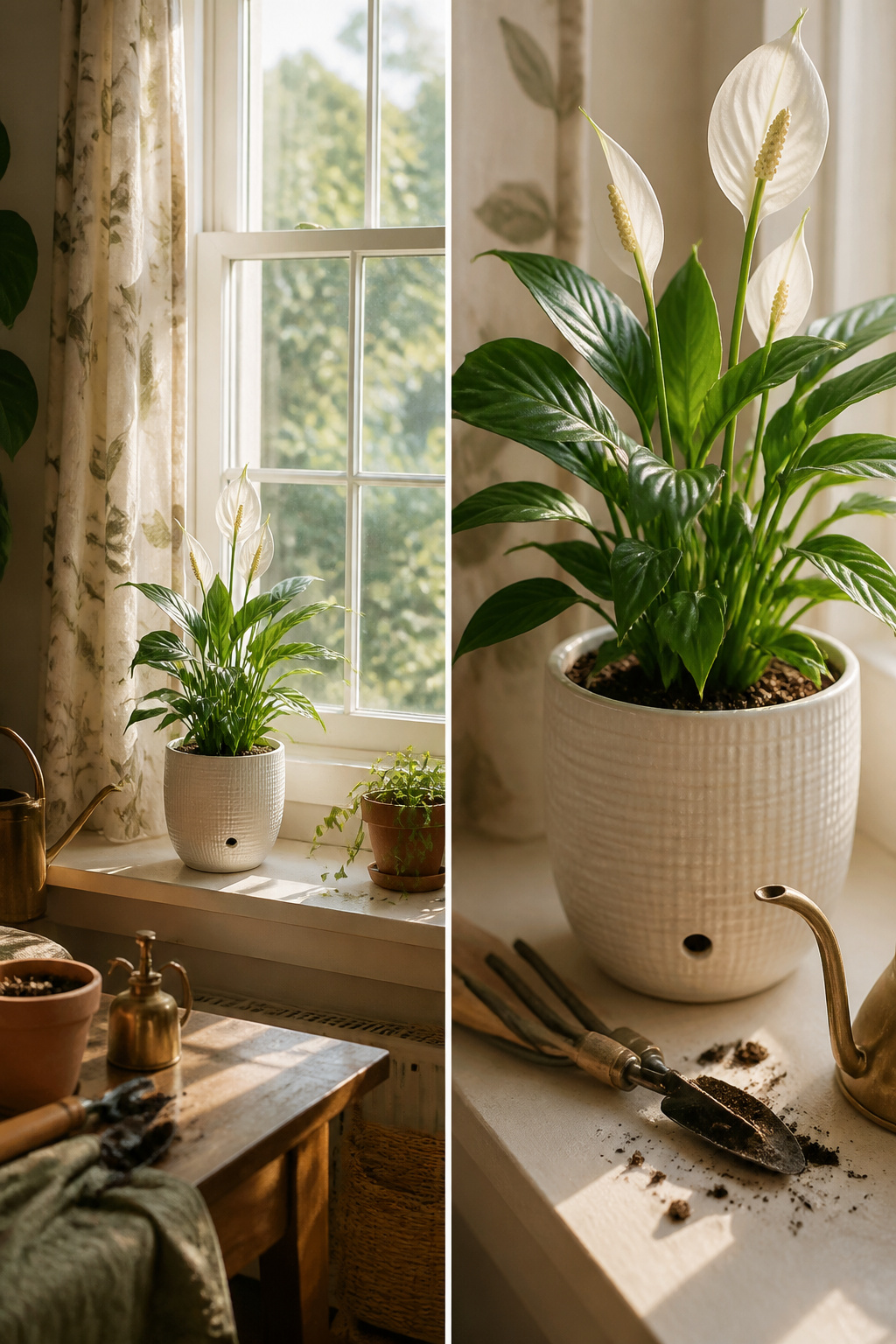 A collection of plants that did not thrive.
