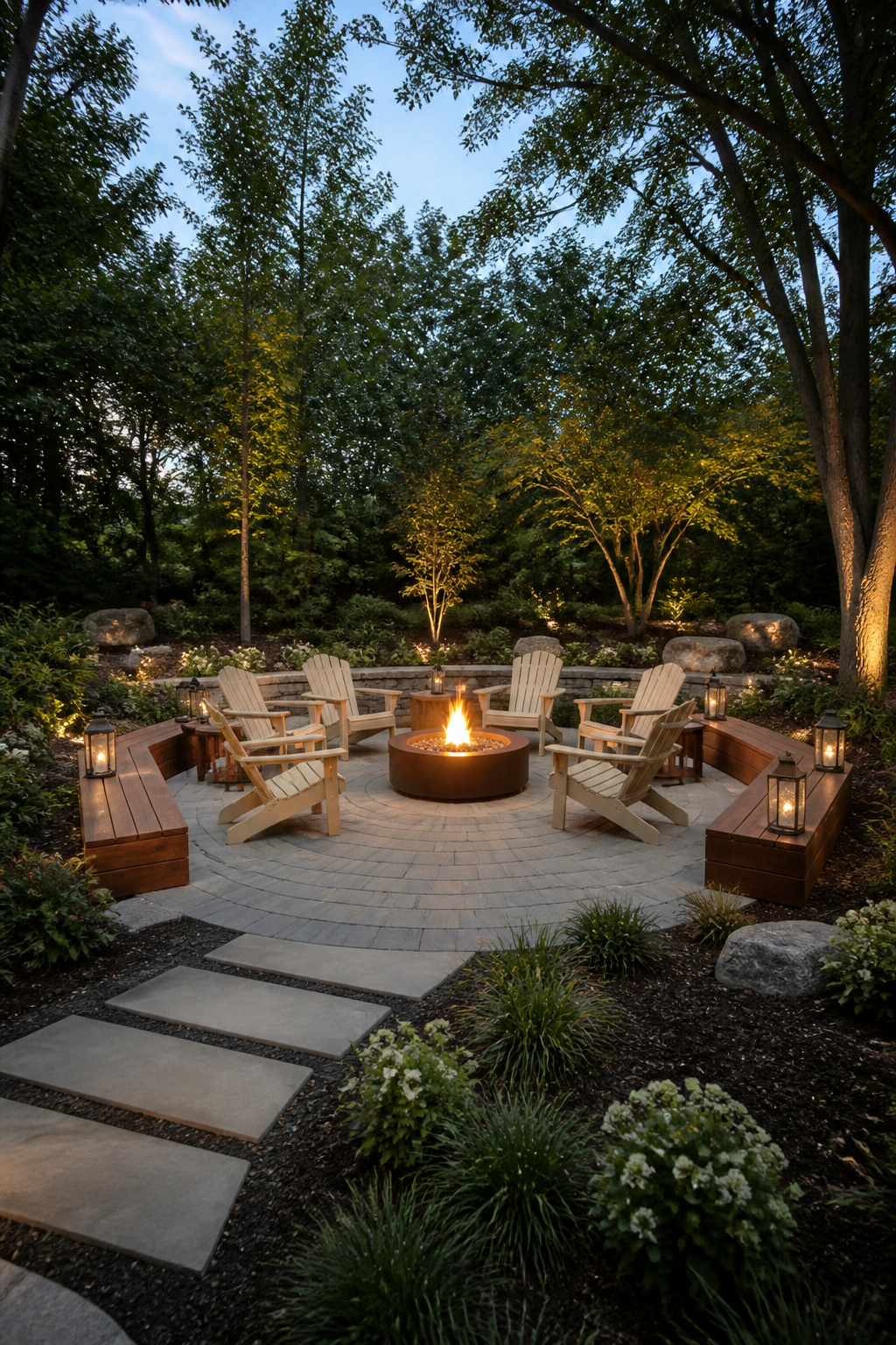 30 Fire Pit Ideas and Styles for Backyards, Patios & More 33 A diagram illustrating fire pit placement considerations.