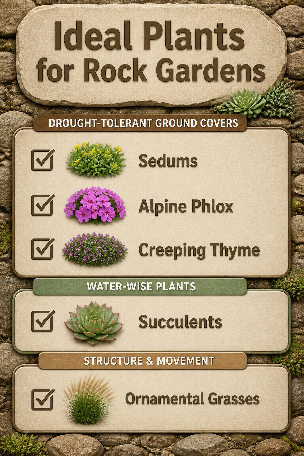 32 Rock Garden Ideas: Designs, Plants & Layouts for 2026 34 Information about ideal plants for rock gardens.
