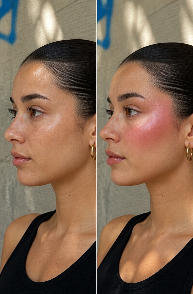 Makeup Trends 2026: The Looks Taking Over This Year 12 A model showcasing vibrant summer makeup trends.