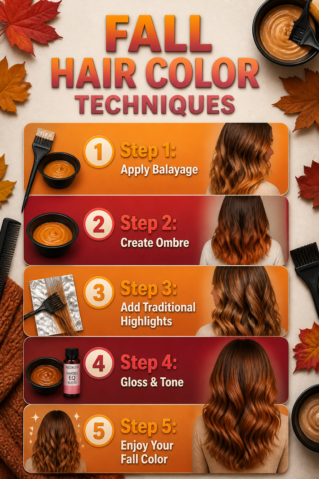 An informative image about hair color techniques.