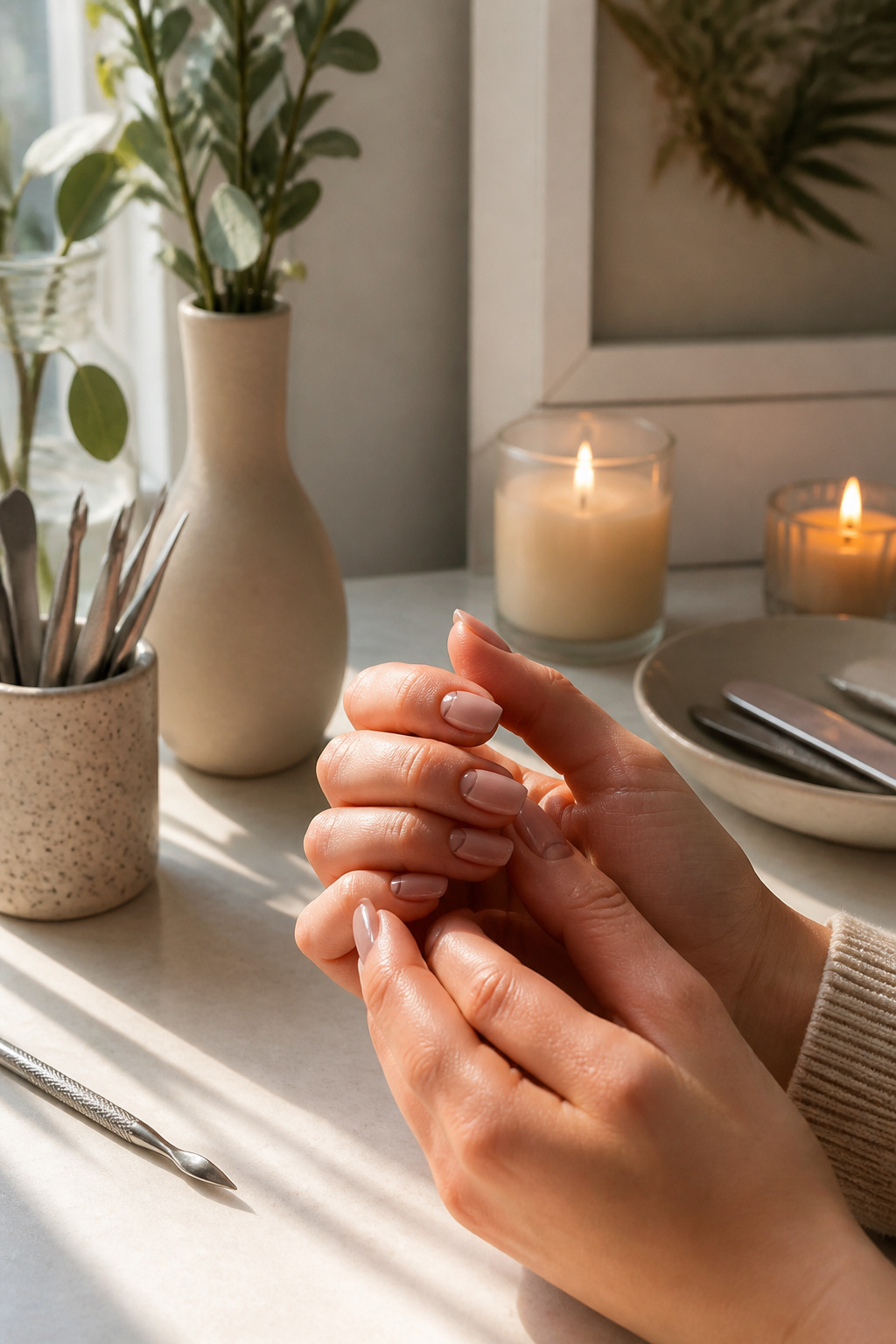 25 Short Nail Ideas for 2026: Designs You Can Actually Try 13 Short nails with a translucent pink base and deeper pink accents.