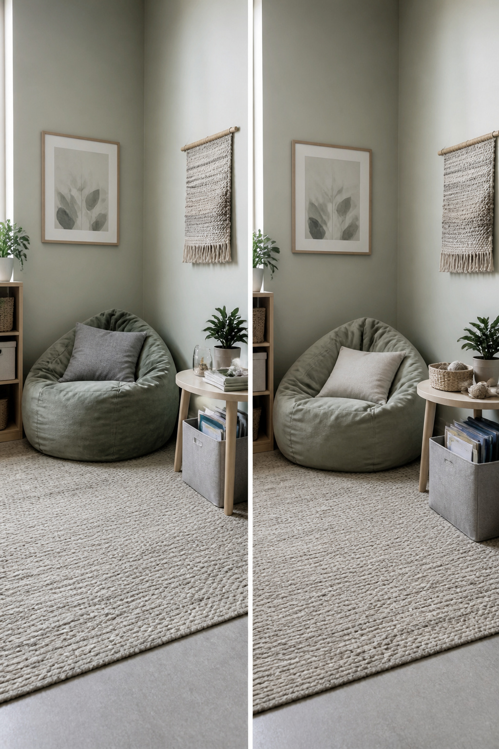Calming Corner: A Home and Classroom Setup Guide in 6 Steps 6 Adult talking to a child in a calming corner.
