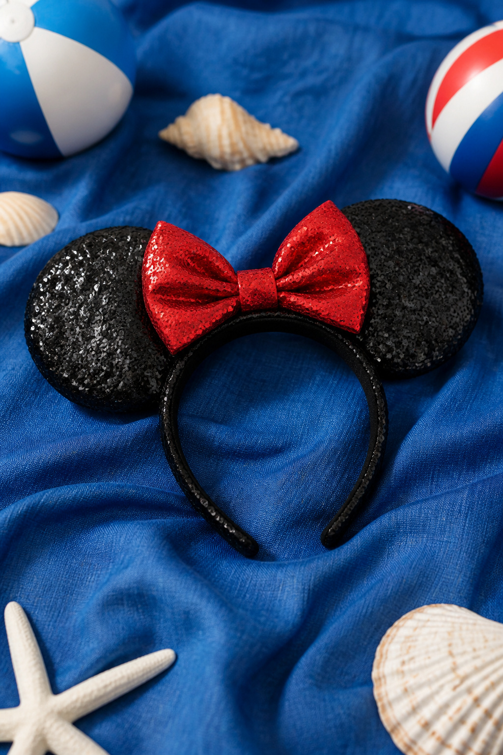 A pair of Mickey ears, perfect for wearing on a Disney cruise.