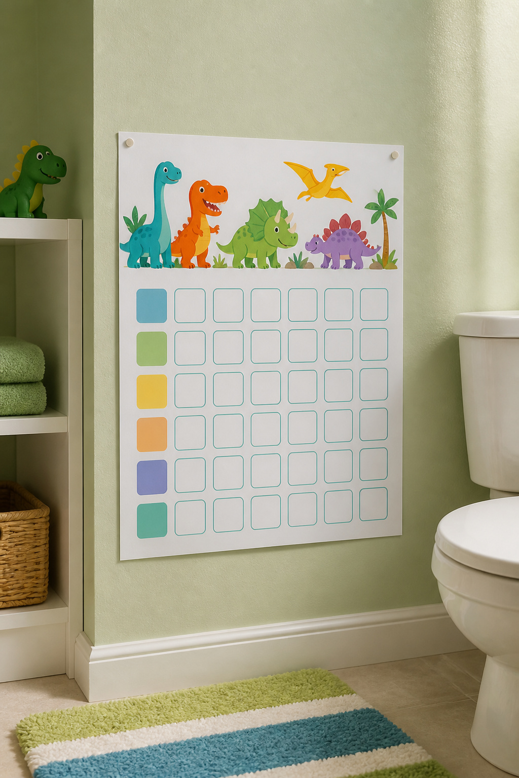 Printable Potty Charts: Types, Rewards and Setup Guide (2026) 2 A variety of themed potty charts with characters like Elmo and dinosaurs.