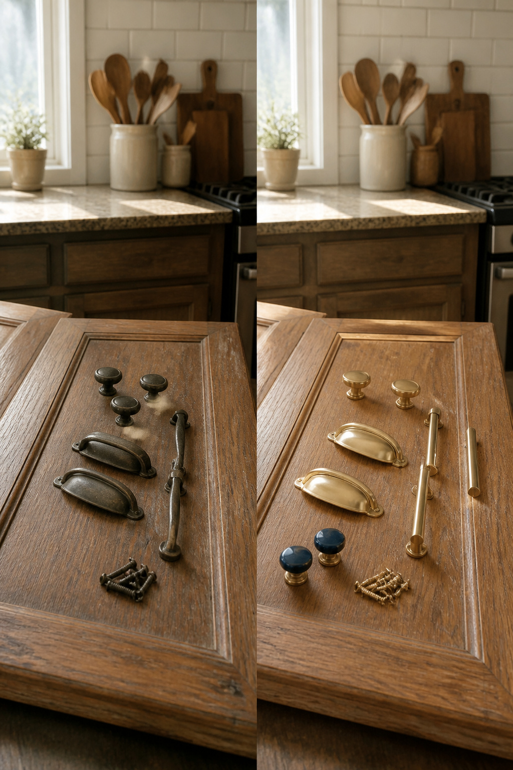 How to Paint Cabinet Hardware: 8 Steps for a Durable Finish in 2026 8 Cabinet hardware being reinstalled with screws left slightly loose.