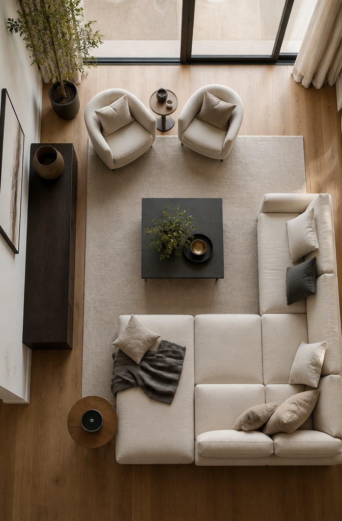 An interface for managing smart home systems and energy efficiency.