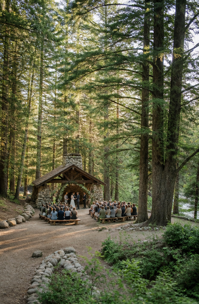 Colorado Forest Wedding Venues: 14 Meaningful Places 1 Restored ghost town with luxury cabins in a forest setting.