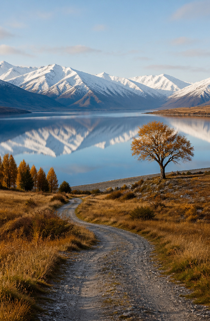A dramatic landscape of New Zealand featuring black sand beaches and mountains.