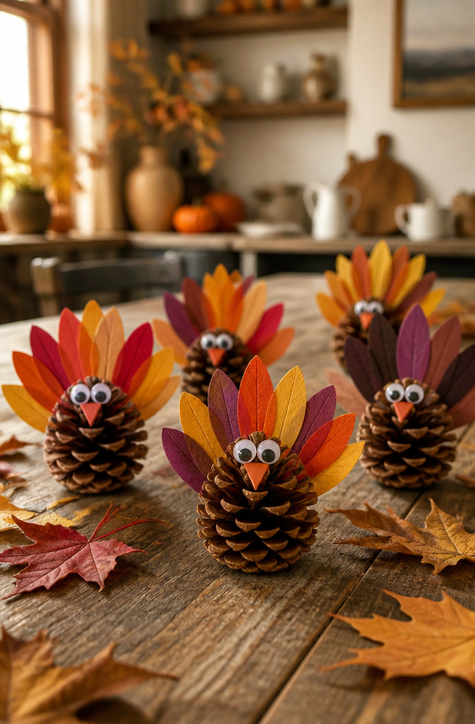 Pinecone Turkeys