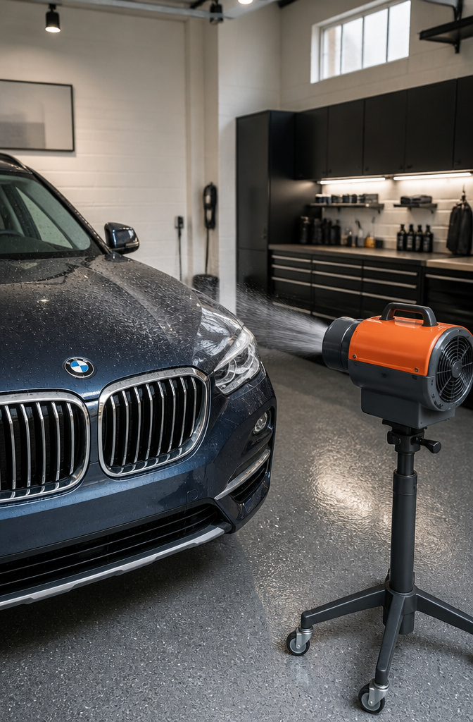 Best Leaf Blower for Car Drying 2026: 10 Options Ranked 10 Active Automotive Dryer S350 blowing air over an SUV.