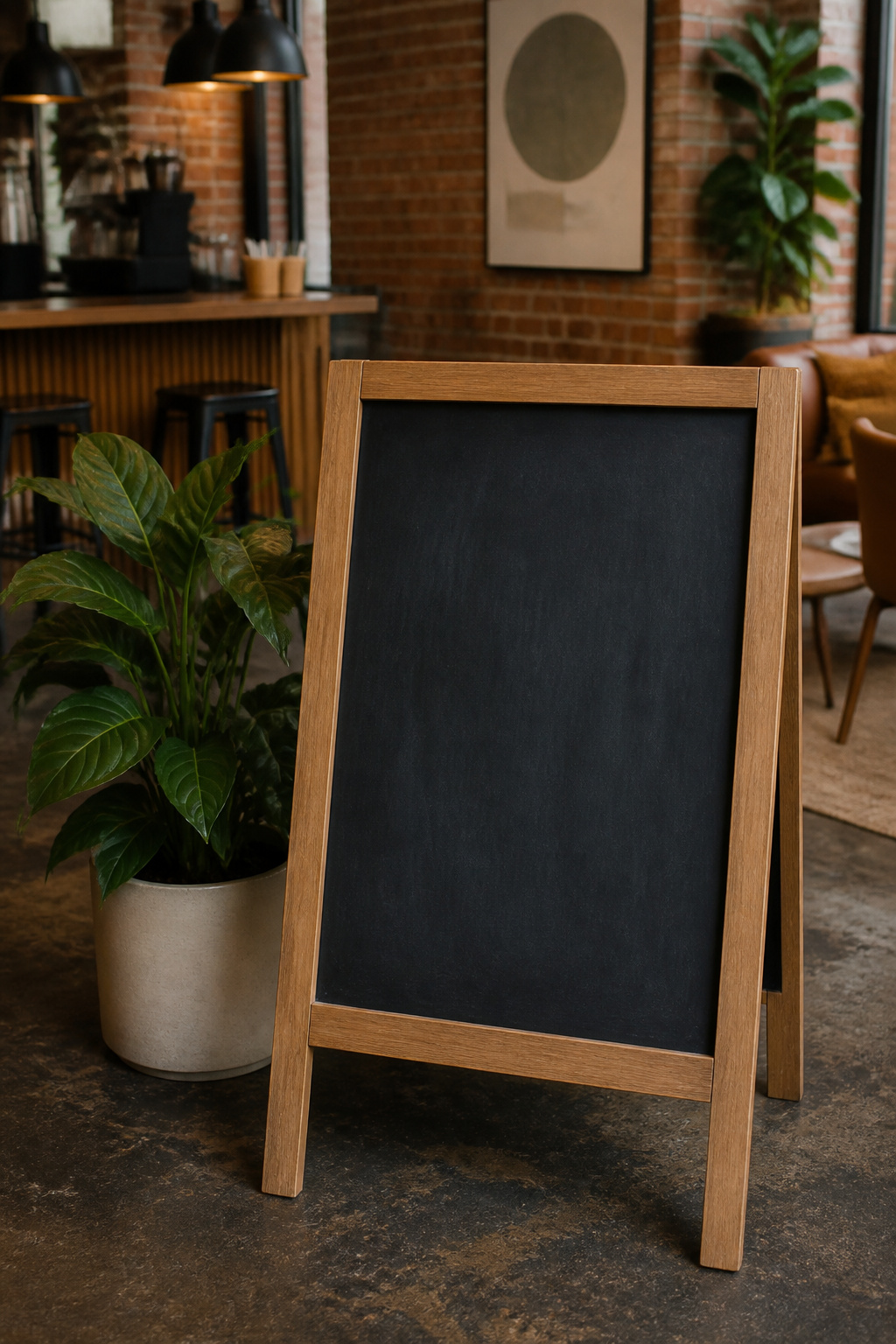 Middle Names for Adalyn: 40 Ideas That Flow 13 A chalkboard sign showcasing the name Adalyn Quinn in a café.