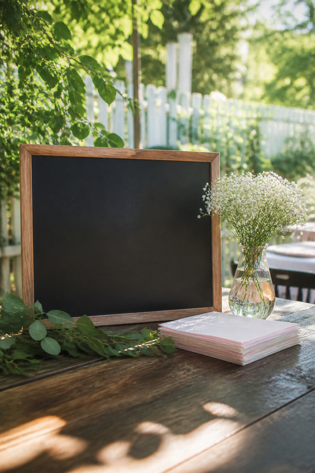 Middle Names for Addison: Pairings for Girls and Boys 2 A chalkboard sign displaying 'Addison Ivy' on a wooden table.