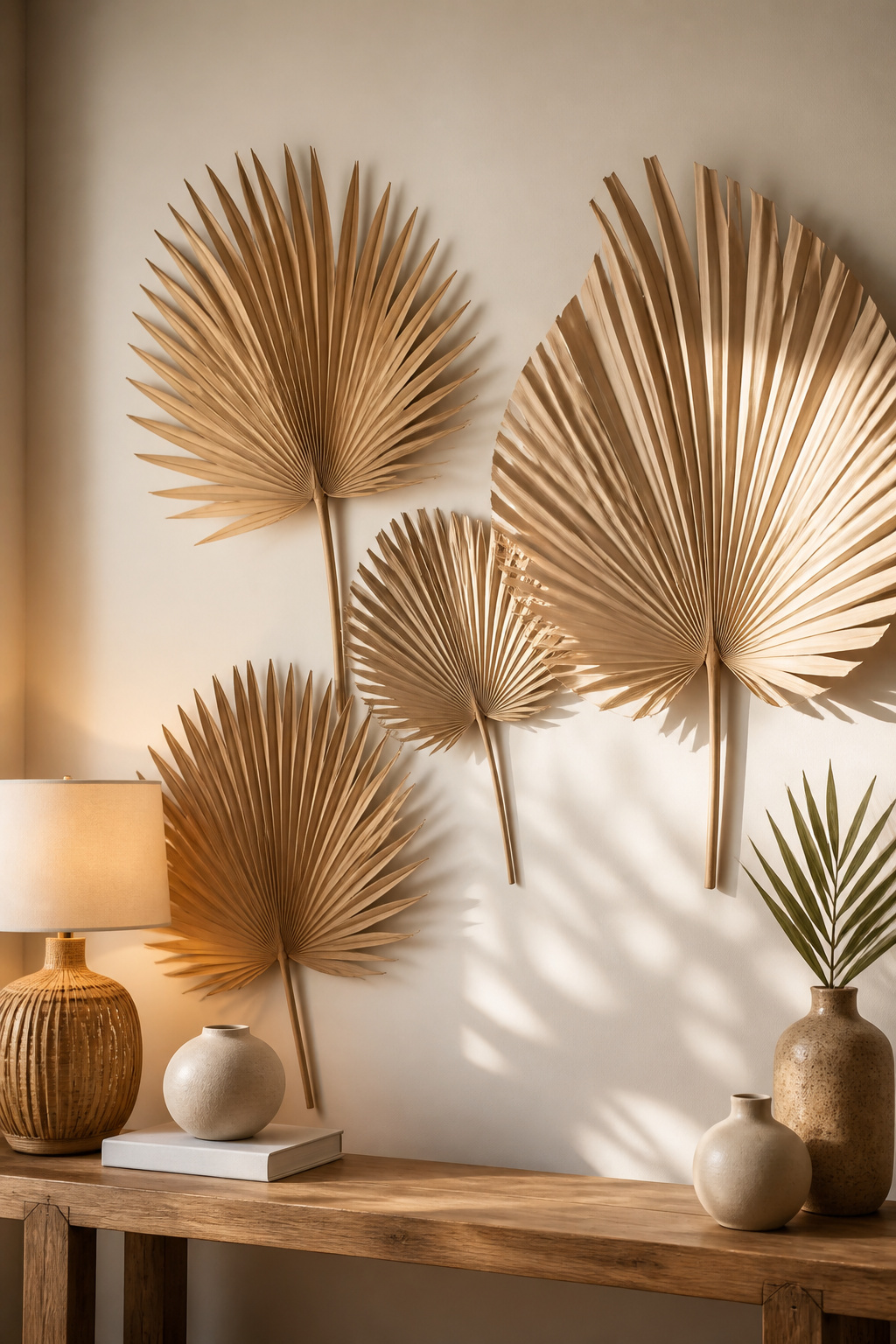 30 DIY Bohemian Decorating Ideas for Every Room in 2026 24 Decorative palm leaves made from paper or fabric.