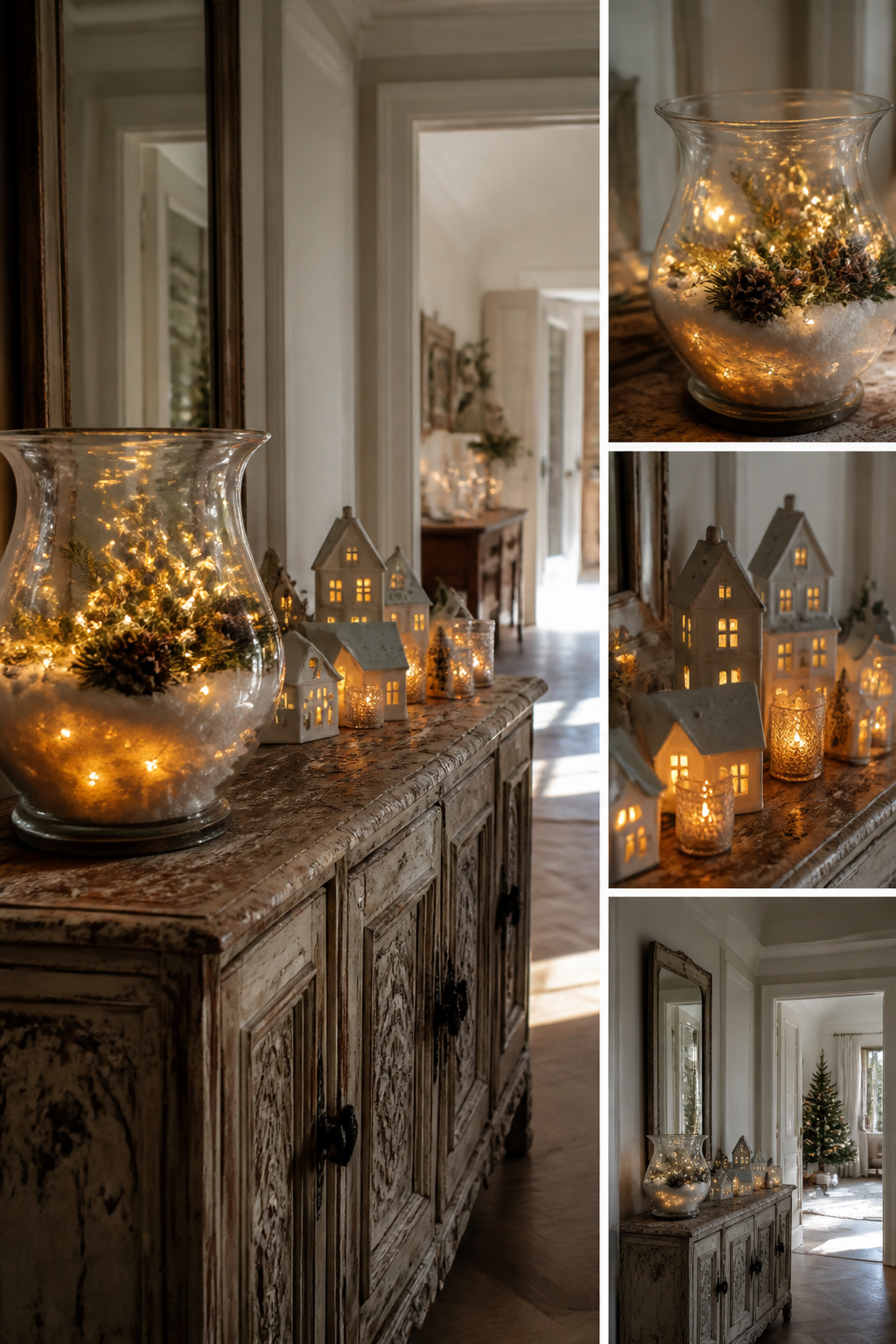 Christmas Fairy Lights | LED Colours & String Light Ideas for 2026 8 Battery-powered fairy lights are coiled around a holiday wreath.