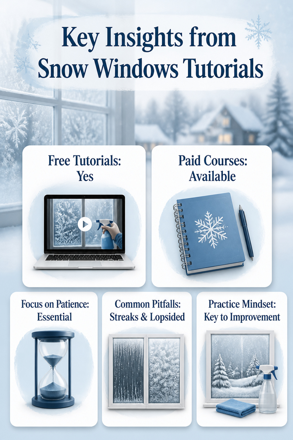 How to Use Snow Spray on Windows: 9 Steps for Decorating Glass in 2026 11 A screenshot of a snow spray tutorial video on YouTube.