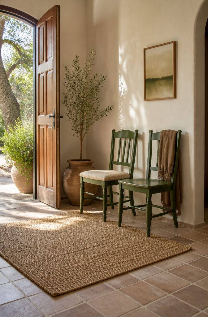 20 DIY Craft Home Decor Ideas for 2026 11 A wooden chair with a colorful paint finish.