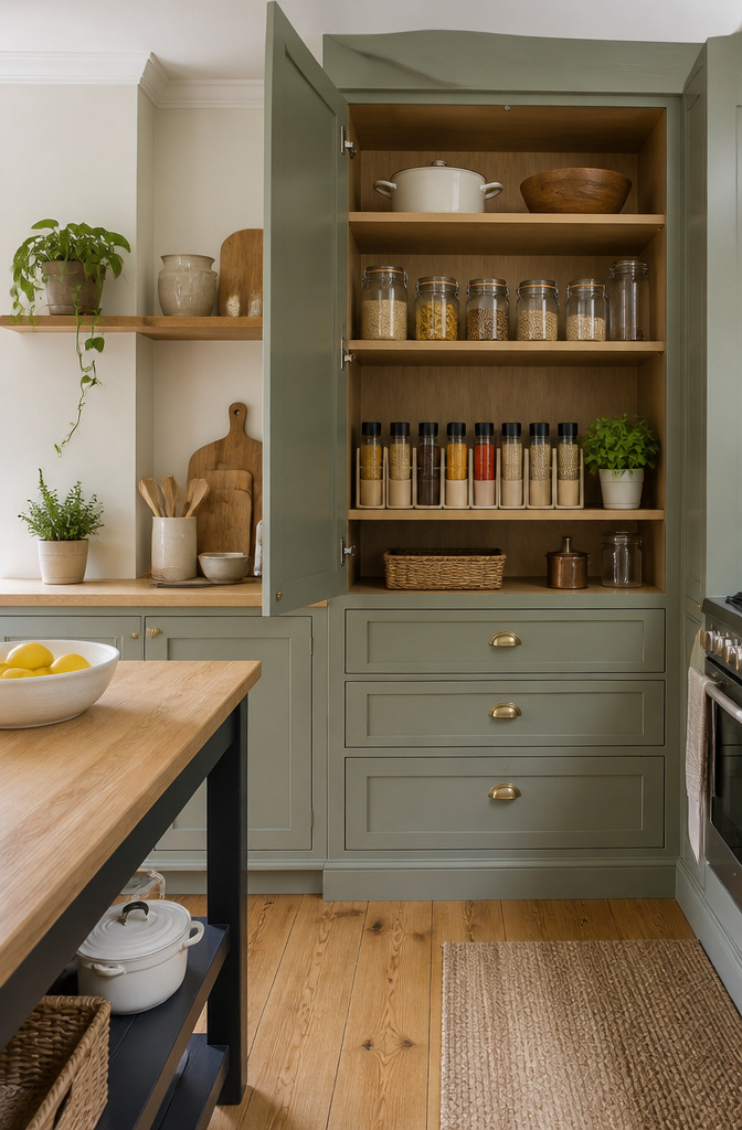10 DIY Room Decor Cardboard Ideas for Your Home and Garden 5 Cardboard tube spice rack fitted into a kitchen cabinet.