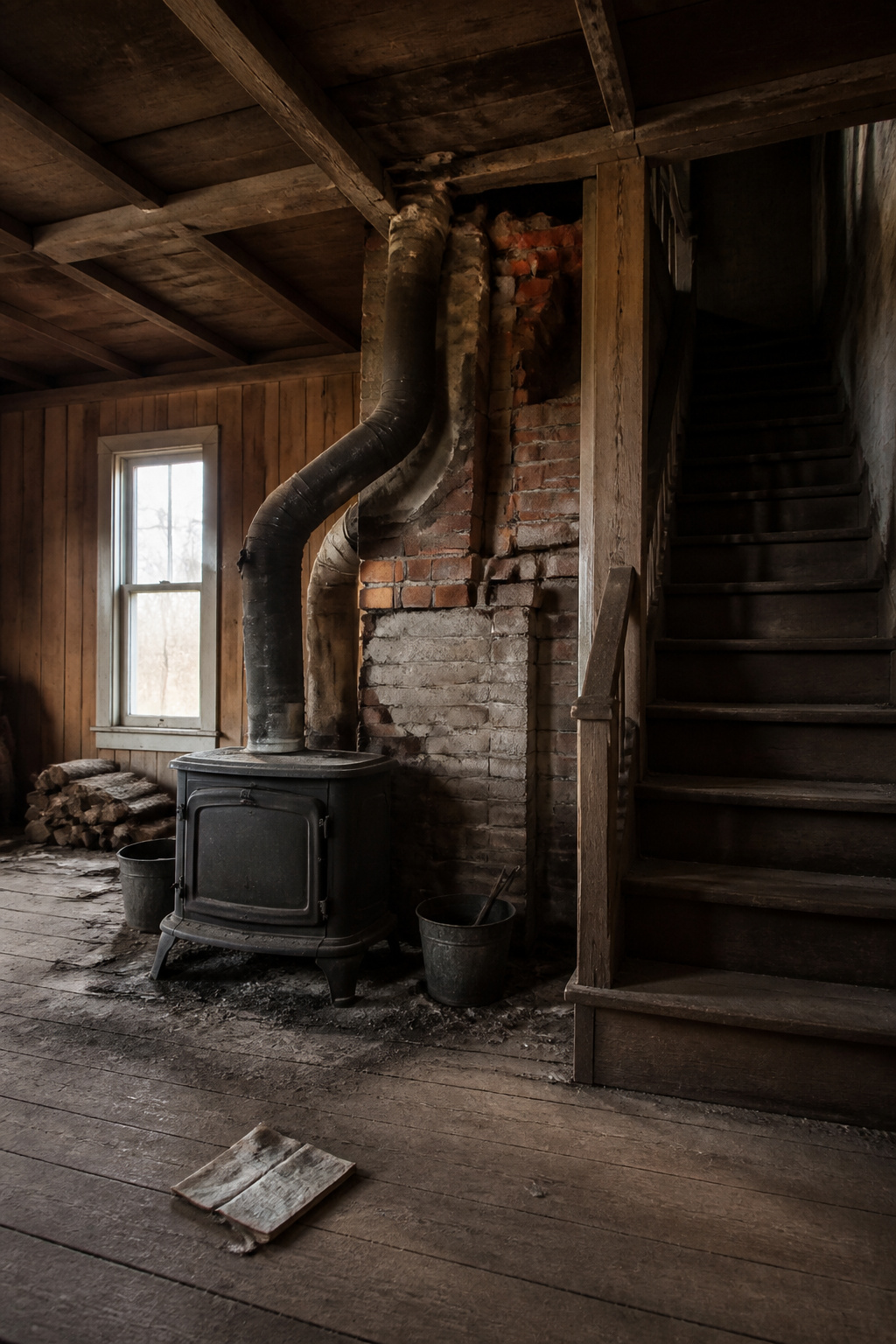 Chimney Fire: Causes, Signs, Risks and Prevention Guide 2026 4 A photograph showing the damage caused by chimney fires.