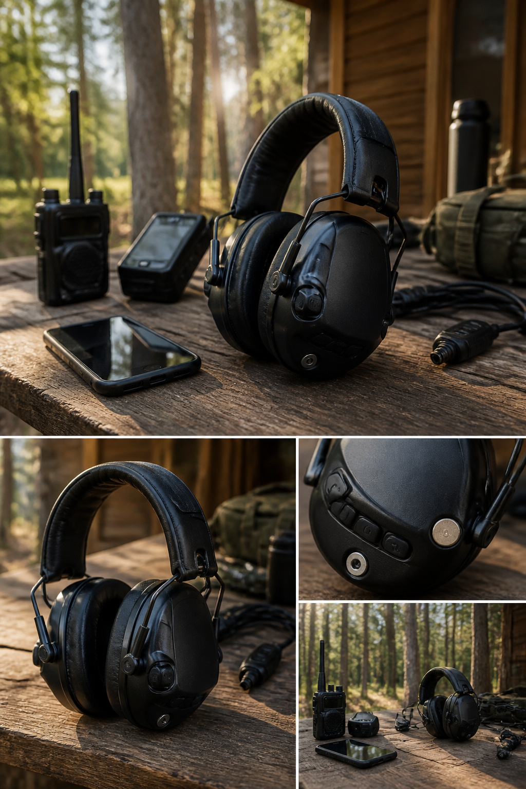 12 Electronic Ear Muffs by Category for 2026 9 Peltor Tactical 500 electronic ear muffs on a table.