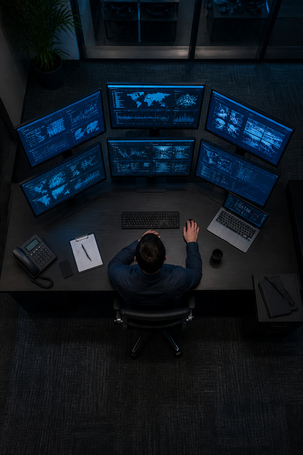 Operational Security (OPSEC): The 5 Steps of the Process 9 A photograph illustrating the importance of continuous monitoring in security.