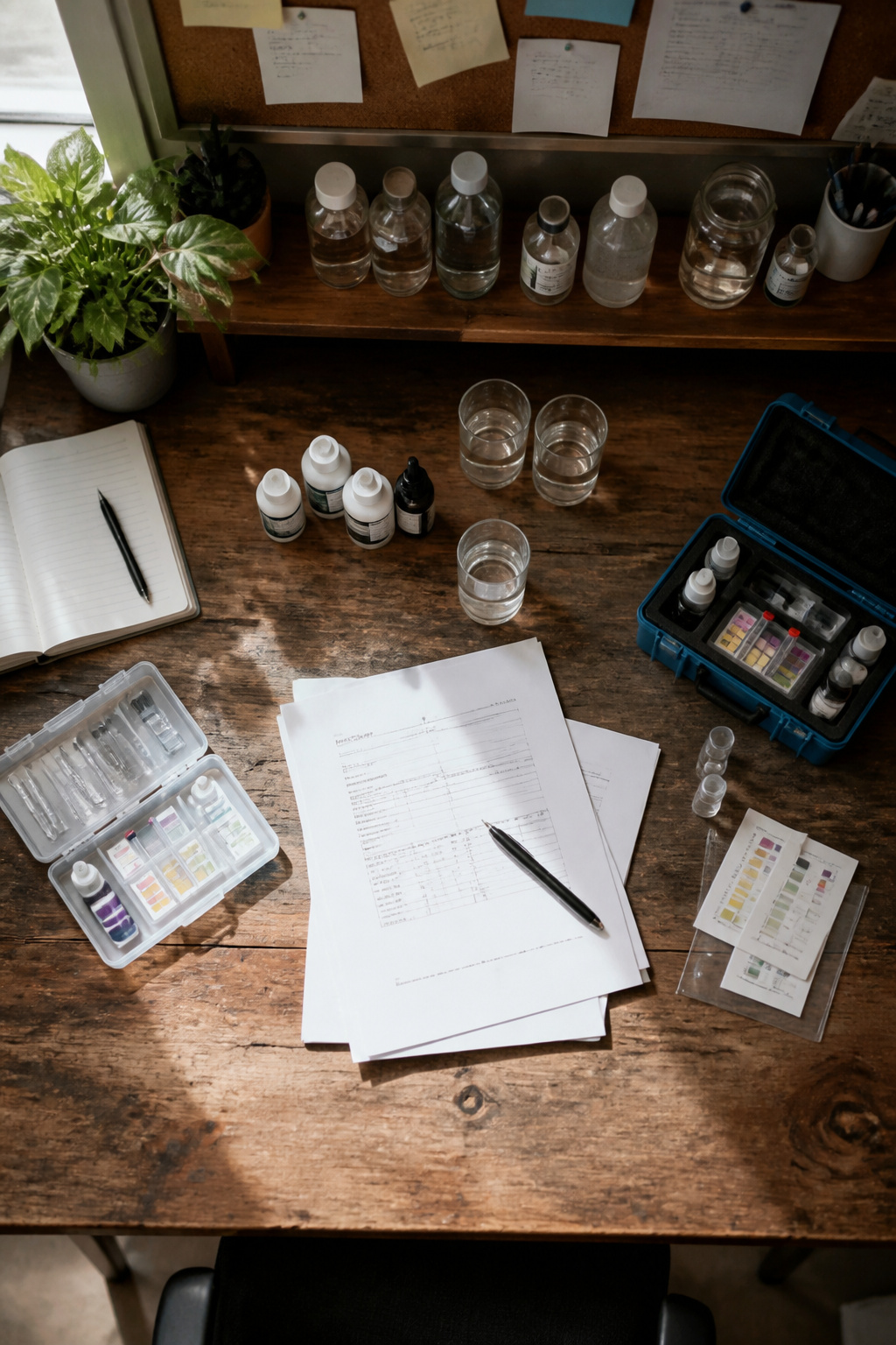 Radioactive Water Filter: Methods, Risks and Standards for 2026 8 Image depicting well water testing for radioactive contaminants.