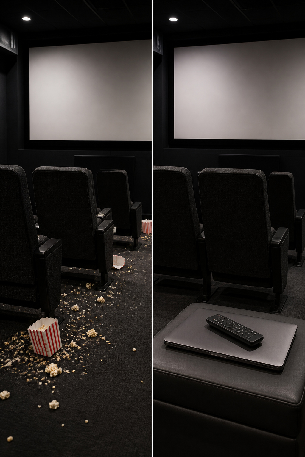 A collage of negative reviews from various film critics.