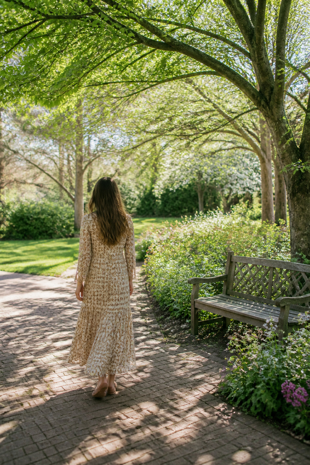 Spring Dresses for Women: Styles for 2026 2 A model wearing a lightweight maxi dress that brushes the ankle.